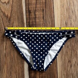 Xhilaration 🇺🇸 Navy and White Star Patriotic Bikini Bottoms - M